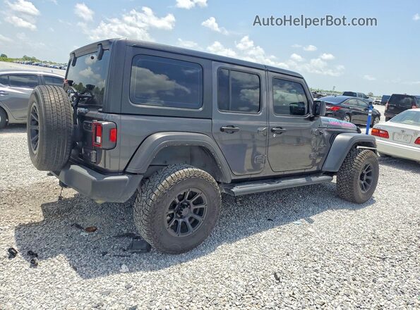 1C4HJXDG4PW510083 2023 JEEP WRANGLER Charcoal Задня права чверть
