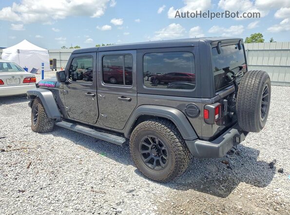 1C4HJXDG4PW510083 2023 JEEP WRANGLER Charcoal Задня ліва чверть