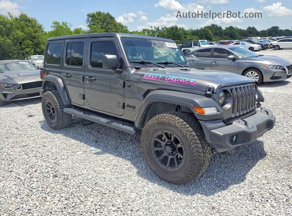 1C4HJXDG4PW510083 2023 JEEP WRANGLER Charcoal Передня права чверть