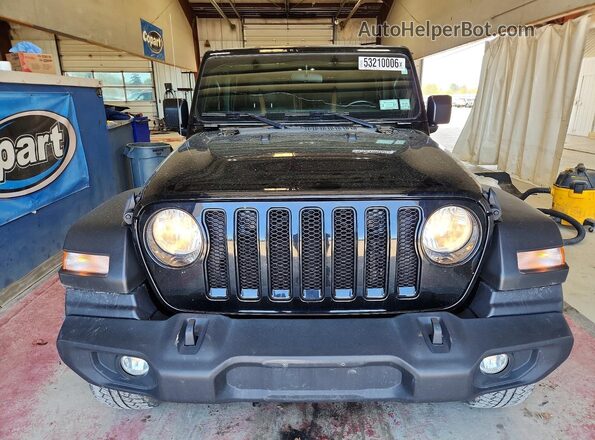 1C4HJXDG5MW727623 2021 JEEP WRANGLER Black Դիմացի տեսք
