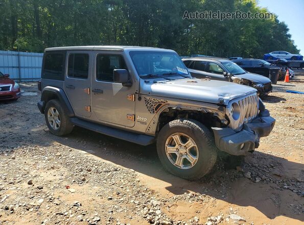 1C4HJXDG6JW104250 2018 JEEP WRANGLER Silver Delantero derecho