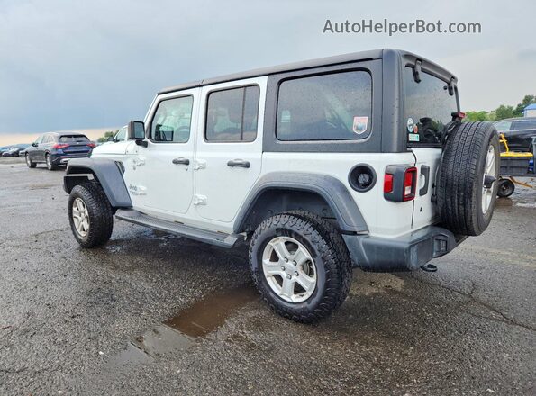 1C4HJXDG6JW287195 2018 JEEP WRANGLER White Задня ліва чверть