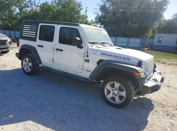 1C4HJXDG6LW196382 2020 JEEP WRANGLER White Առջևի աջ