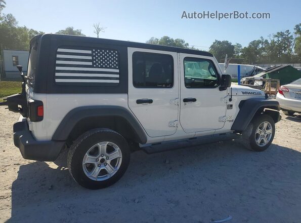 1C4HJXDG6LW196382 2020 JEEP WRANGLER White Հետևի աջ