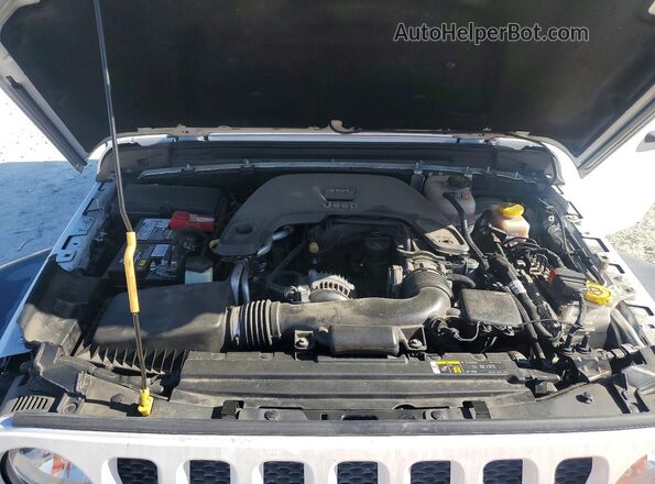 1C4HJXDG6LW196382 2020 JEEP WRANGLER White Սալոնի հետևի տեսք