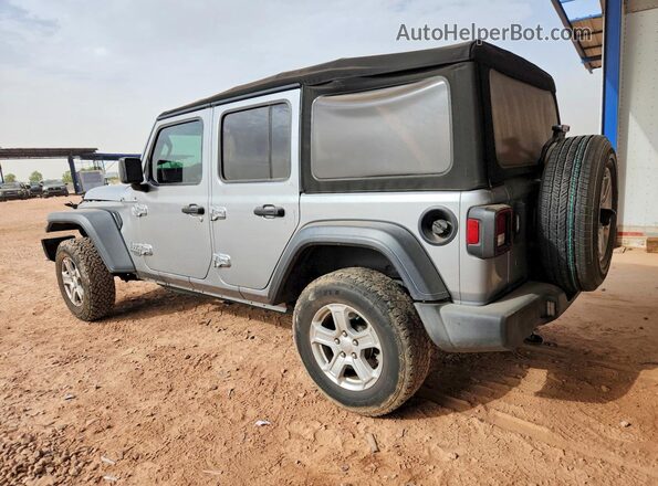 1C4HJXDG6LW229770 2020 JEEP WRANGLER Silver Задня ліва чверть