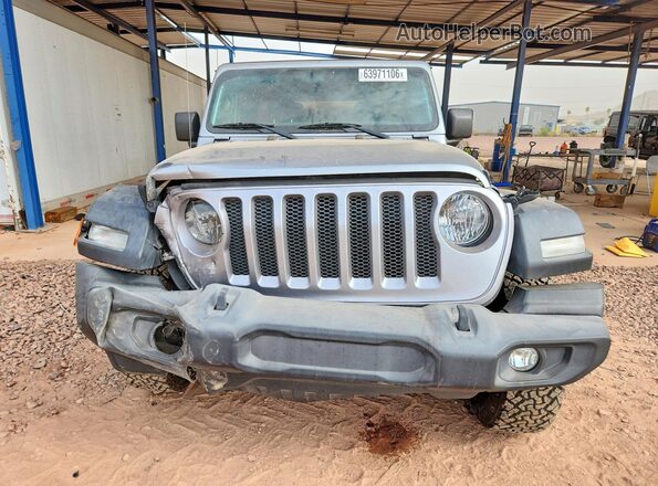 1C4HJXDG6LW229770 2020 JEEP WRANGLER Silver Вид спереду