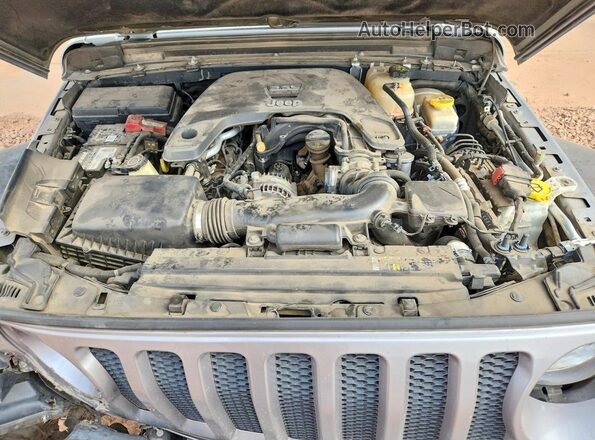 1C4HJXDG6LW229770 2020 JEEP WRANGLER Silver Вид підкапотного простору