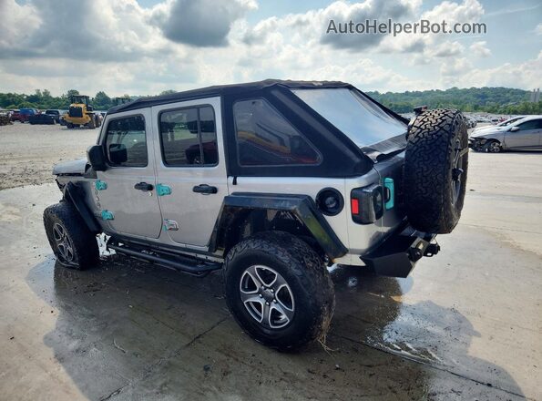 1C4HJXDG6LW342425 2020 JEEP WRANGLER Gray Հետևի ձախ
