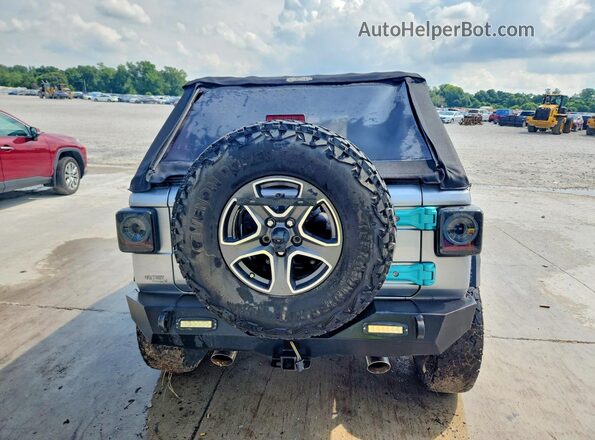 1C4HJXDG6LW342425 2020 JEEP WRANGLER Gray Հետևի տեսք