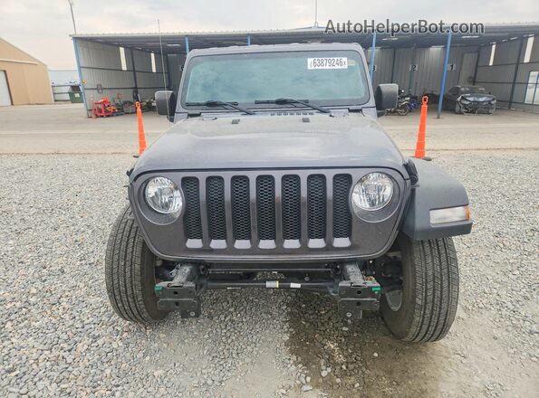 1C4HJXDG6PW568406 2023 JEEP WRANGLER Gray Դիմացի տեսք