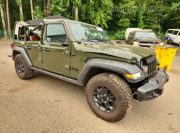 1C4HJXDG6PW672782 2023 JEEP WRANGLER Green წინა მარჯვენა