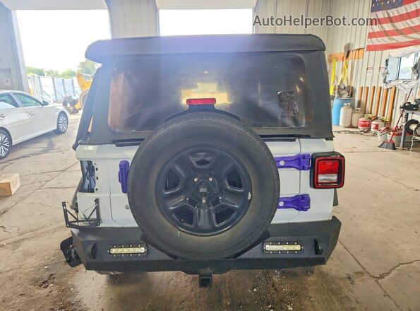 1C4HJXDG7JW298013 2018 JEEP WRANGLER White Հետևի տեսք