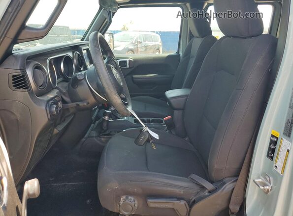 1C4HJXDG7PW619959 2023 JEEP WRANGLER Turquoise Front interior view