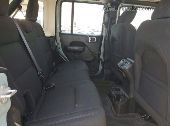 1C4HJXDG7PW619959 2023 JEEP WRANGLER Turquoise Rear interior view