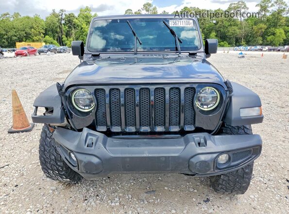1C4HJXDG8MW760941 2021 JEEP WRANGLER Black Դիմացի տեսք