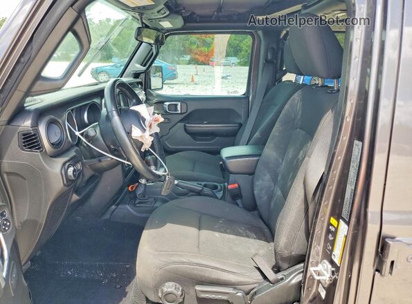 1C4HJXDG8MW760941 2021 JEEP WRANGLER Black Սալոնի դիմացի տեսք