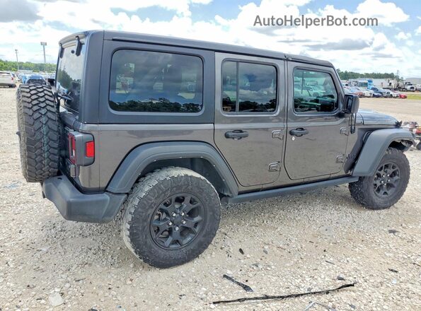 1C4HJXDG8MW760941 2021 JEEP WRANGLER Black Հետևի աջ
