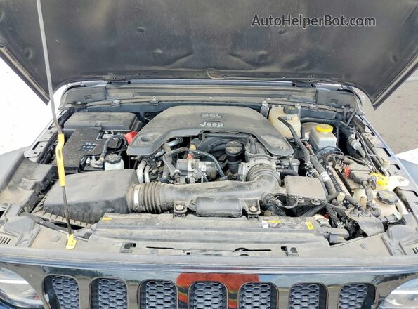 1C4HJXDG8MW760941 2021 JEEP WRANGLER Black Շարժիչի բաժամունքի տեսք