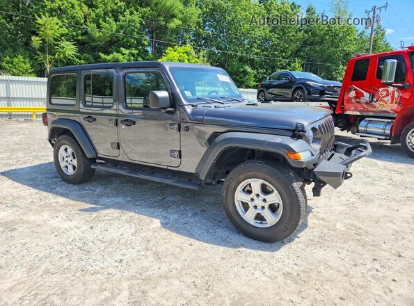 1C4HJXDG8MW836450 2021 JEEP WRANGLER Gray წინა მარჯვენა