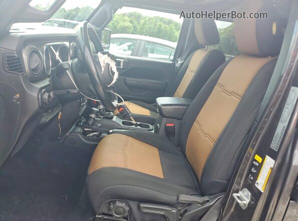 1C4HJXDG8MW836450 2021 JEEP WRANGLER Gray წინა სალონის ხედი