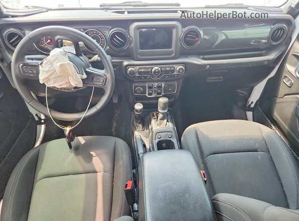 1C4HJXDG8PW578399 2023 JEEP WRANGLER White Widok deski rozdzielczej