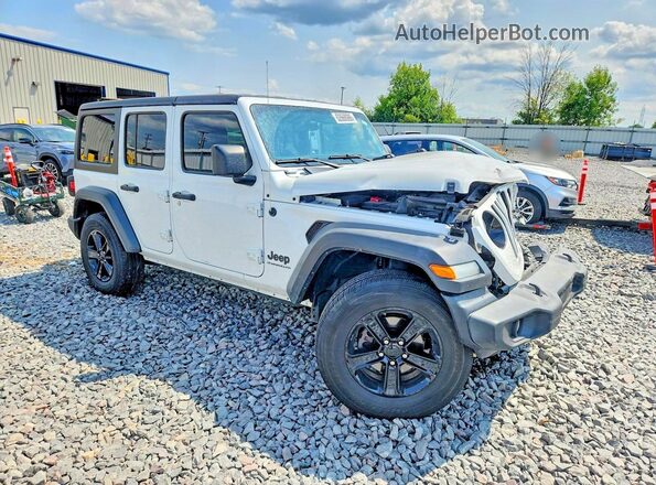 1C4HJXDG8PW578399 2023 JEEP WRANGLER White Przód prawy