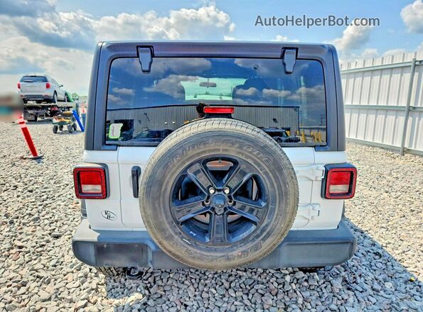 1C4HJXDG8PW578399 2023 JEEP WRANGLER White Widok z tyłu
