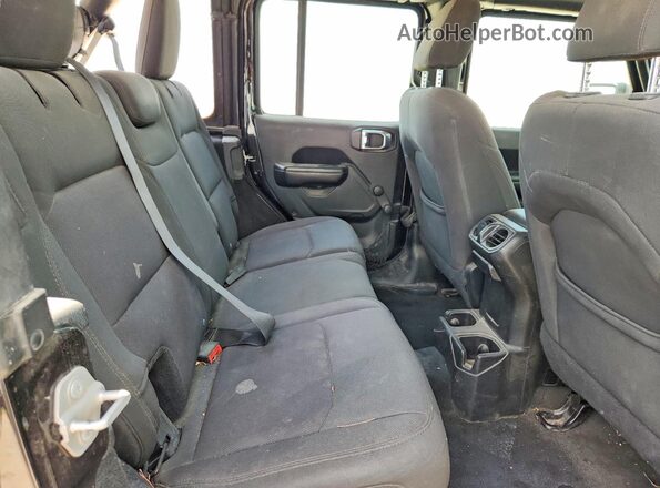 1C4HJXDG9JW136397 2018 JEEP WRANGLER Black Հետևի նստատեղերի տեսք