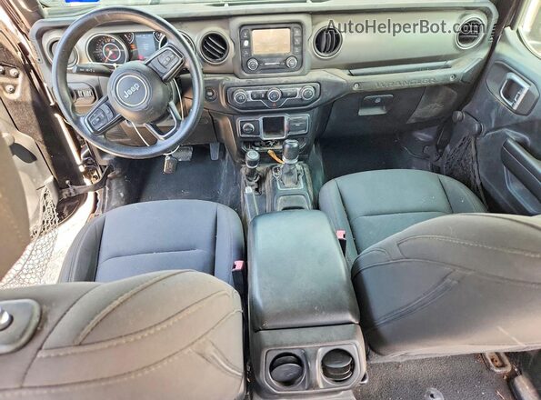 1C4HJXDG9JW136397 2018 JEEP WRANGLER Black Առջևի վահանակի տեսք