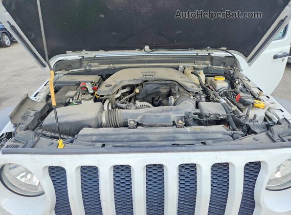 1C4HJXDG9LW238348 2020 JEEP WRANGLER White Вид підкапотного простору