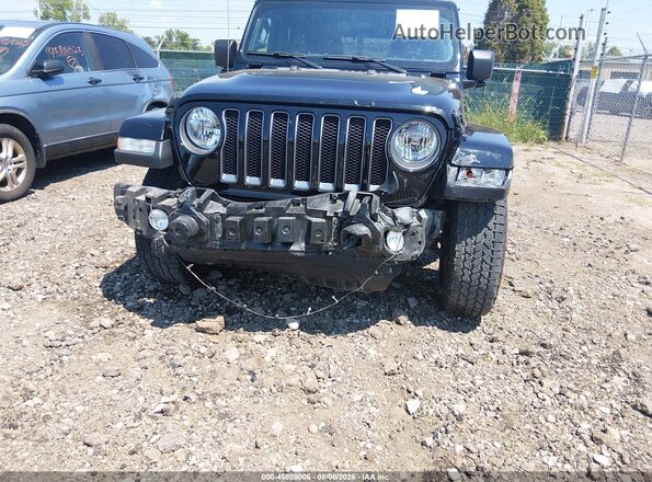 1C4HJXDG9MW738348 2021 JEEP WRANGLER UNLIMITED Черный Вид спереди