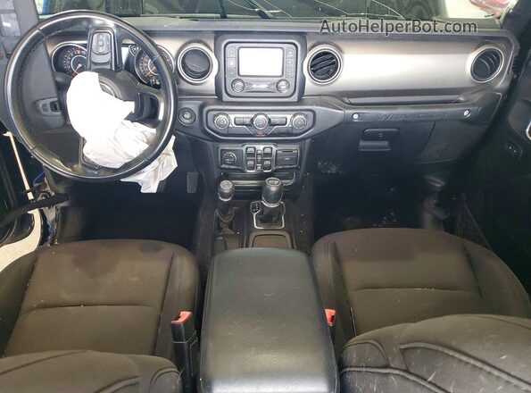 1C4HJXDGXLW222000 2020 JEEP WRANGLER Black Vista del salpicadero