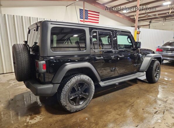 1C4HJXDGXMW745695 2021 JEEP WRANGLER Black უკანა მარჯვენა