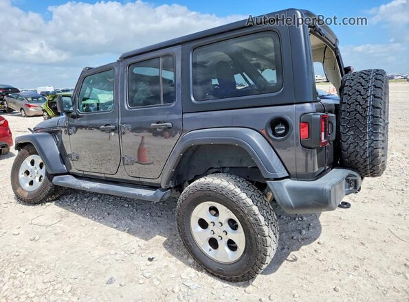 1C4HJXDGXNW240788 2022 JEEP WRANGLER Черный Задняя левая четверть