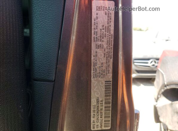 1C4HJXDM0MW728281 2021 JEEP WRANGLER Gray VIN კოდის სტიკერის ხედი