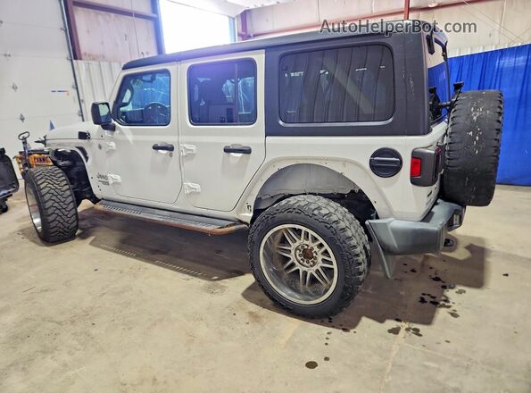 1C4HJXDM2LW256101 2020 JEEP WRANGLER White Հետևի ձախ