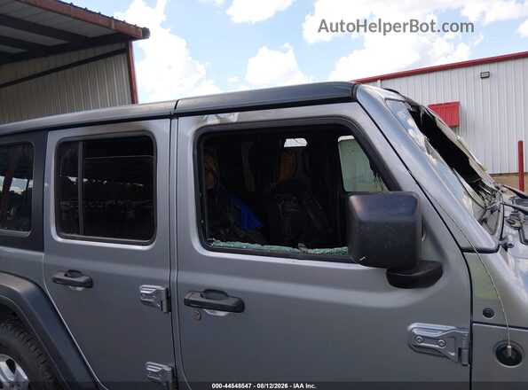 1C4HJXDM2MW665264 2021 JEEP WRANGLER UNLIMITED Gray Widok deski rozdzielczej