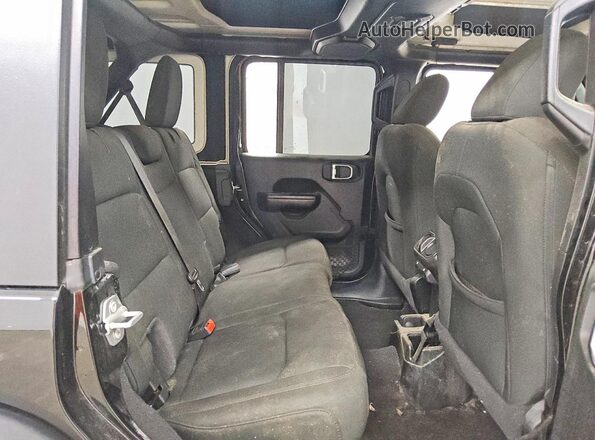 1C4HJXDM4MW584380 2021 JEEP WRANGLER Черный Вид задней части салона