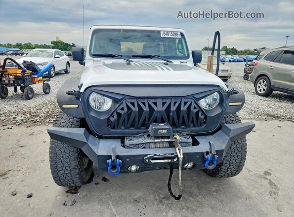 1C4HJXDN0JW327897 2018 JEEP WRANGLER White წინა ხედი