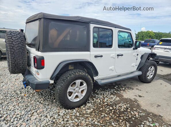 1C4HJXDN0JW327897 2018 JEEP WRANGLER White უკანა მარჯვენა