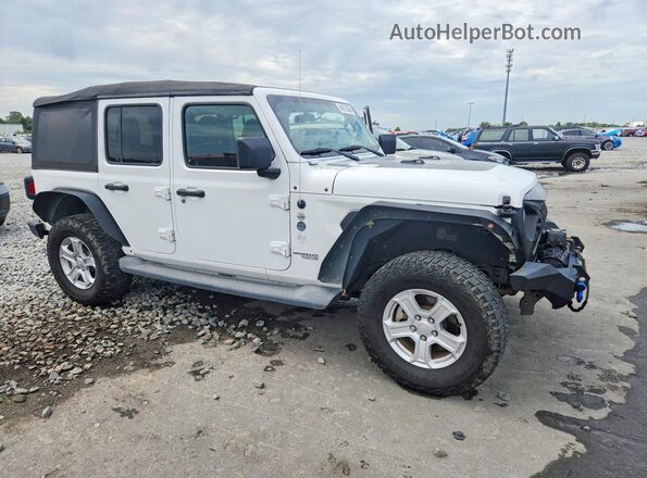 1C4HJXDN0JW327897 2018 JEEP WRANGLER White წინა მარჯვენა