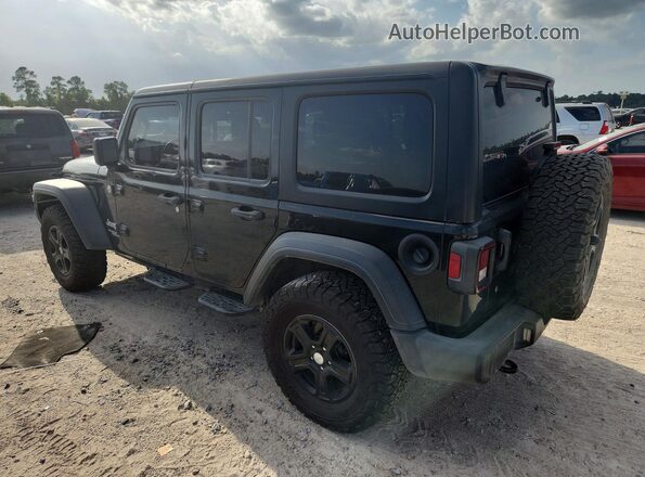 1C4HJXDN0LW257515 2020 JEEP WRANGLER Black Tył lewy