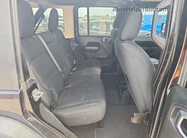 1C4HJXDN0LW257515 2020 JEEP WRANGLER Black Widok wnętrza z tyłu