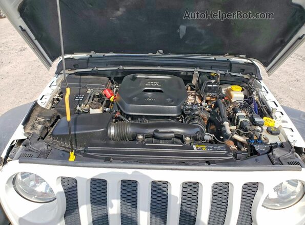 1C4HJXDN1LW129266 2020 JEEP WRANGLER White Շարժիչի բաժամունքի տեսք