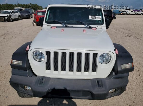 1C4HJXDN1LW129266 2020 JEEP WRANGLER White Դիմացի տեսք