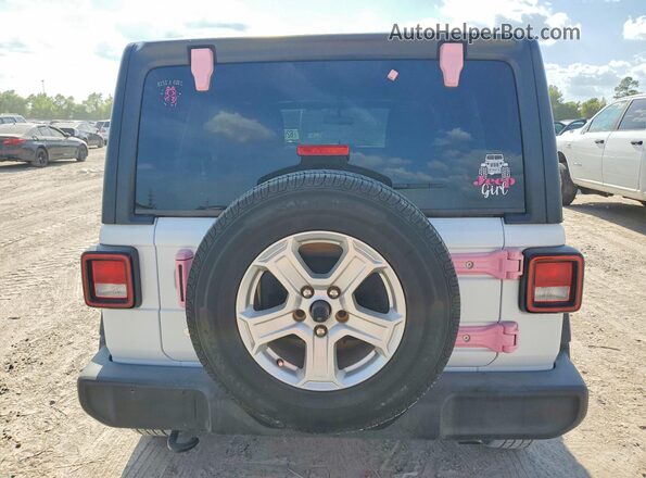 1C4HJXDN1LW129266 2020 JEEP WRANGLER White Հետևի տեսք