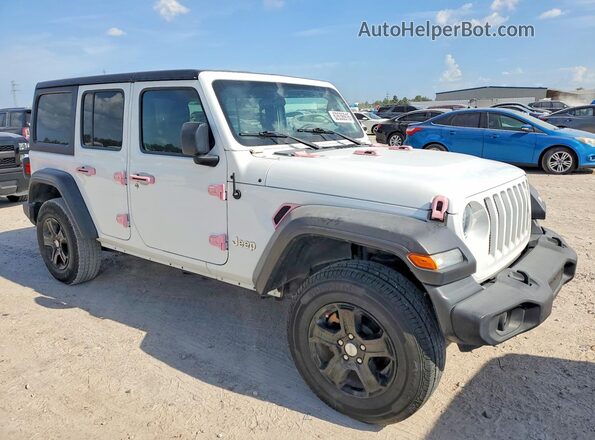 1C4HJXDN1LW129266 2020 JEEP WRANGLER White Առջևի աջ