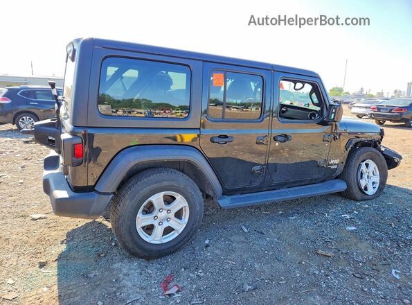 1C4HJXDN1LW154877 2020 JEEP WRANGLER Black Հետևի աջ
