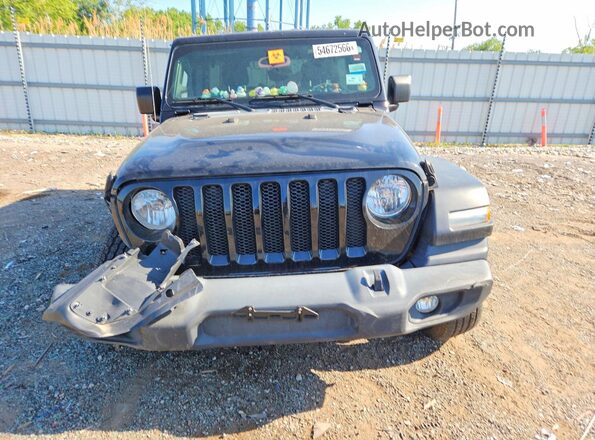 1C4HJXDN1LW154877 2020 JEEP WRANGLER Black Դիմացի տեսք